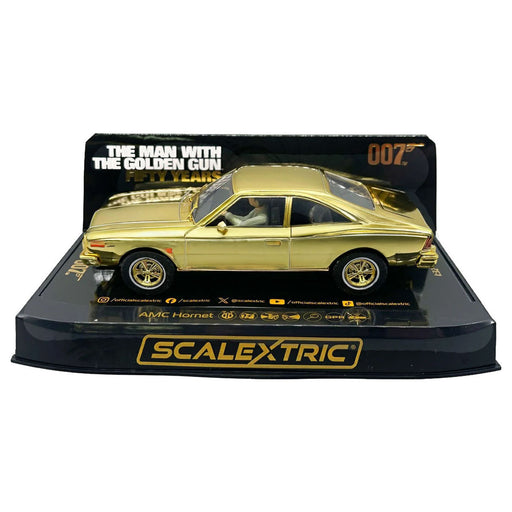 Scalextric James Bond 'The Man With The Golden Gun' AMC Hornet Gold Anniversary Edition Slot Car