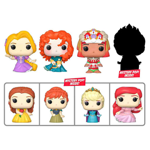 Funko Bitty Pop! Disney Princess Mini Figures Series 4 (4 Pack)