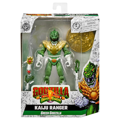 Godzilla Vs Mighty Morphin Power Rangers: Kaiju Ranger Green Godzilla Figure