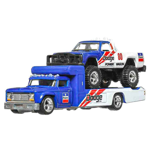 Hot Wheels Car Culture: Team Transport: '80 Dodge Macho Power Wagon with Retro Rig