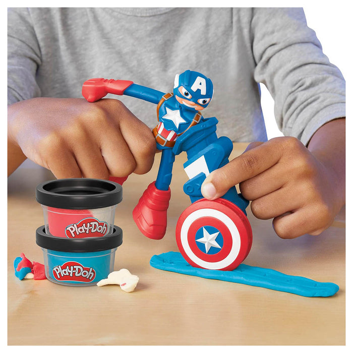Play-Doh Marvel Captain America Stamping Shield Playset
