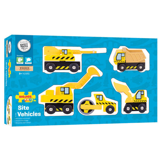 Bigjigs Rail Site Vehicles