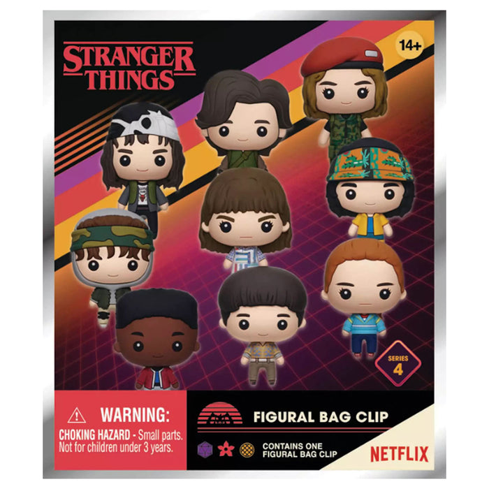 Stranger Things Series 4 Figural Bag Clip (styles vary)