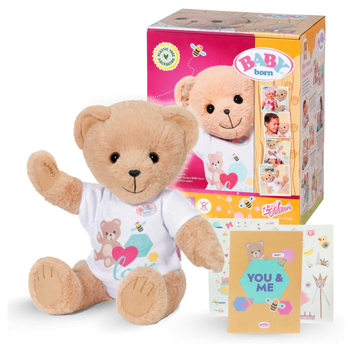 BABY Born Teddy White Soft Toy