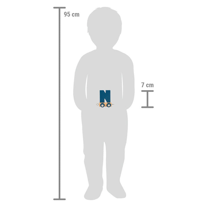 Letters Train Polar 'N' Wooden Toy