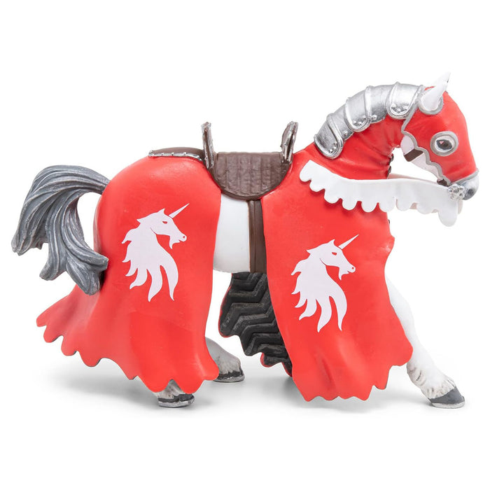 Papo Fantasy World Horse of Unicorn Knight with Spear Figure