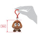 Super Mario Goomba Plush Keychain