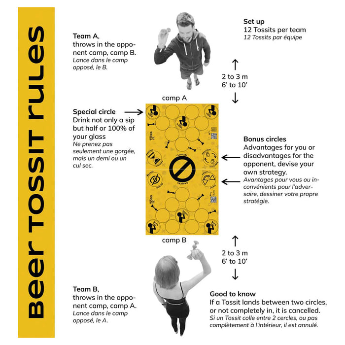 TOSSIT Beer Board Game