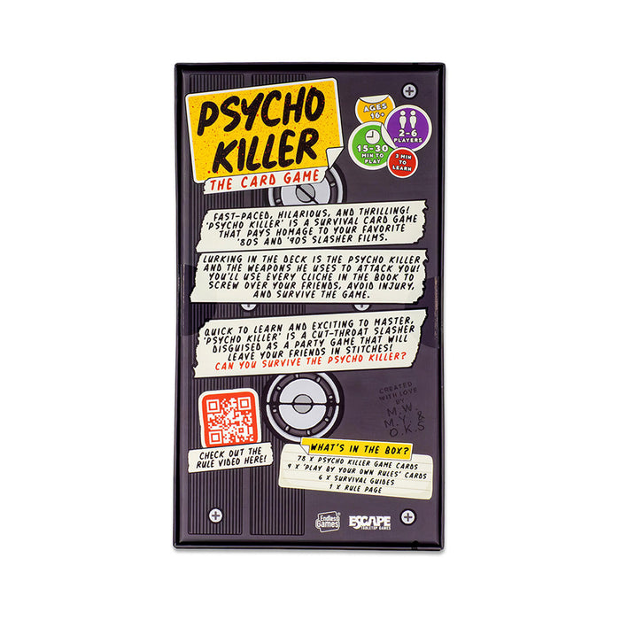 Psycho Killer The Card Game