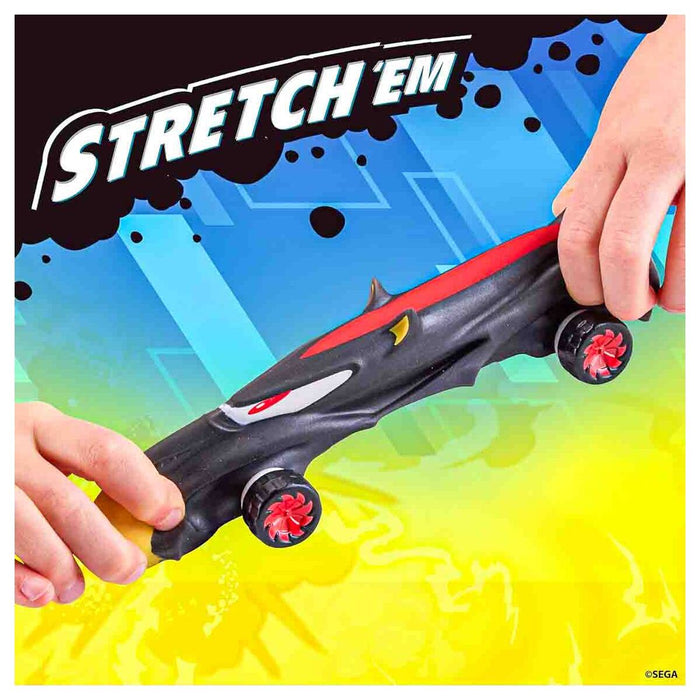 Heroes of Goo Jit Zu Goo Mobiles Sonic Racer Shadow Stretch Vehicle