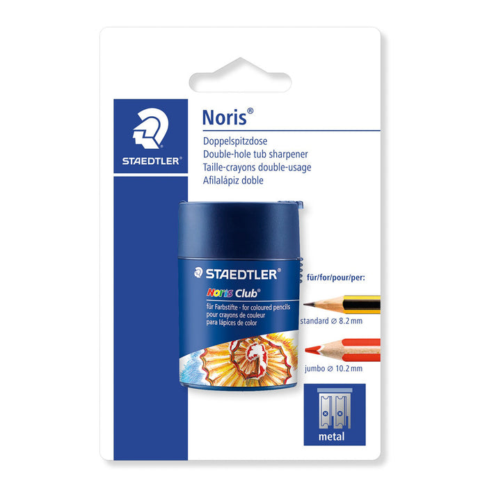 Staedtler Noris Club Double-holed Round Sharpener
