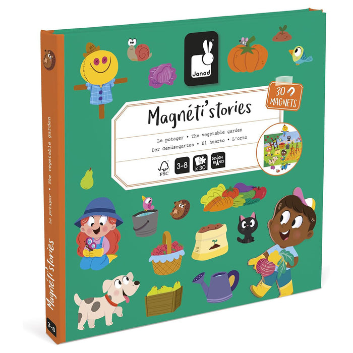 Janod Magneti'Stories The Vegetable Garden Set