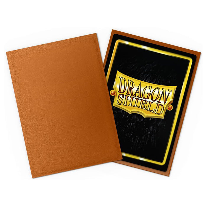Dragon Shield Outer Sleeves - Matte - Copper Standard Size (100)