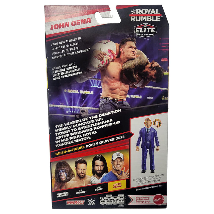 WWE Elite Collection Royal Rumble John Cena 6" Figure