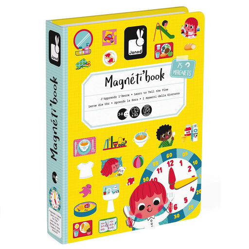 Janod Learn To Tell The Time Magneti'Book