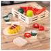 Melissa & Doug Wooden Cutting Food Playset