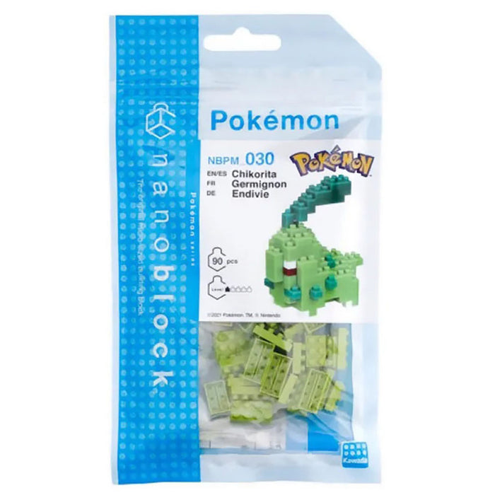 Nanoblock Pokémon: Chikorita Micro-Sized Building Set 