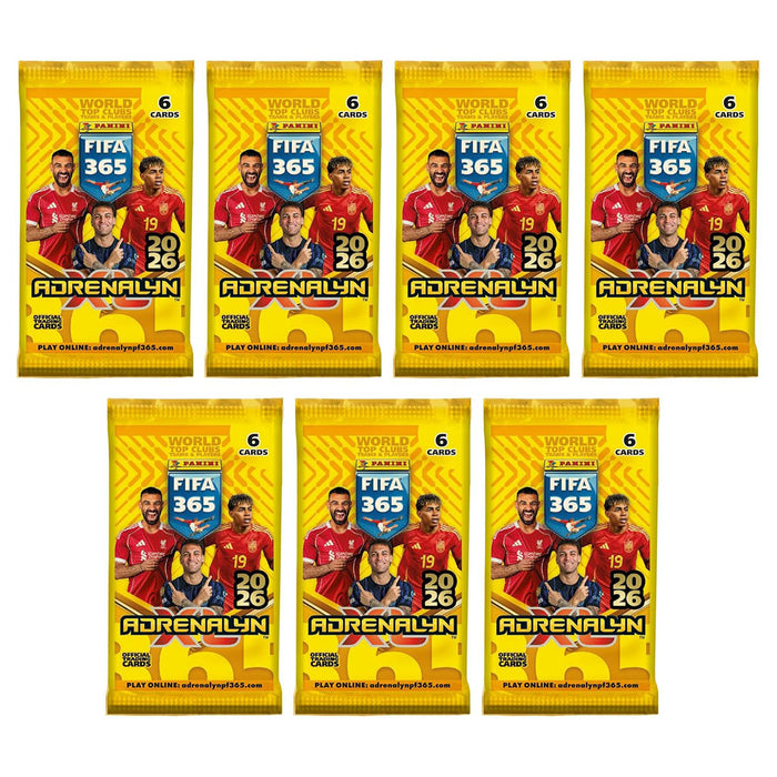 Panini FIFA 365 2025/26 Adrenalyn XL Trading Cards Classic Tin - Yellow/Red