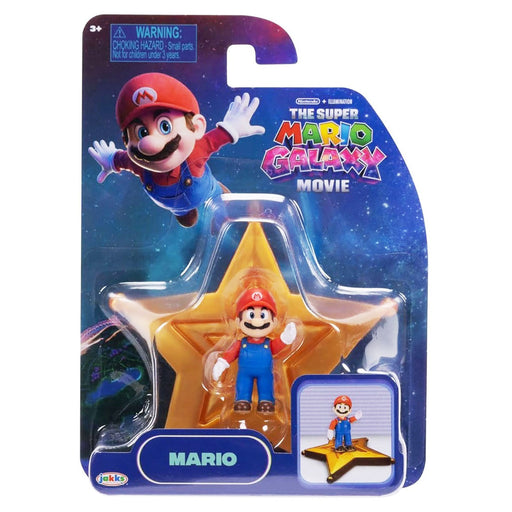 The Super Mario Galaxy Movie: Mario Mini Figure with Star Launcher 