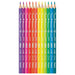 Maped NEON Coloured Pencils - Pack of 12 Neon Effect Colouring Pencils 