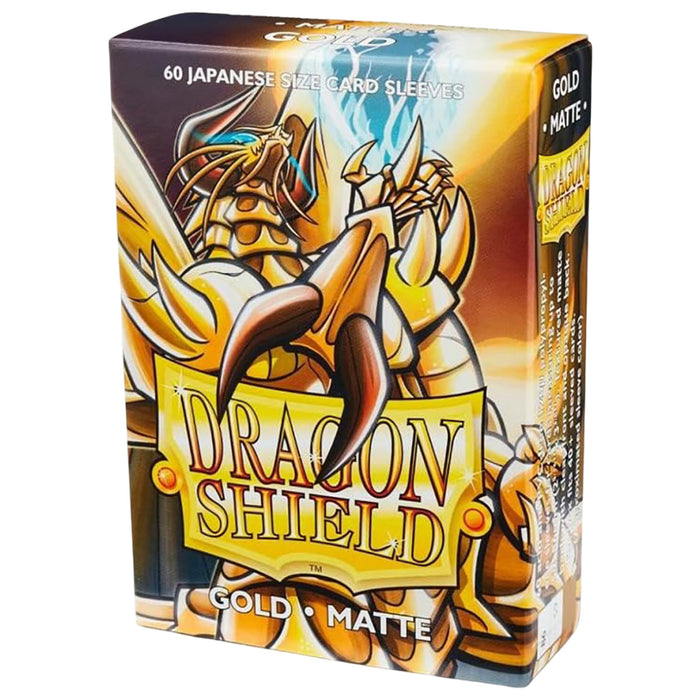 Dragon Shield Japanese Size Gold 60 Matte Sleeves