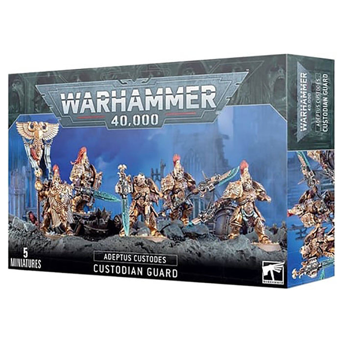 Warhammer 40,000 Adeptus Custodes: Custodian Guard Miniatures Set