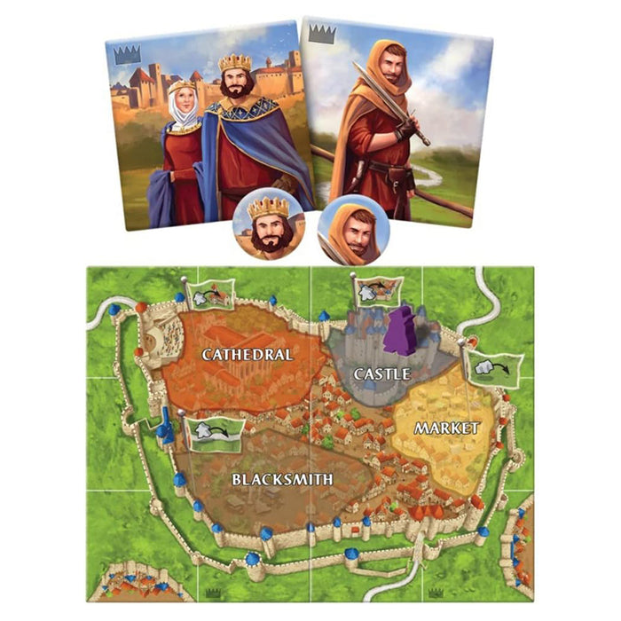 Carcassonne: Count, King & Robber Expansion 6 Game