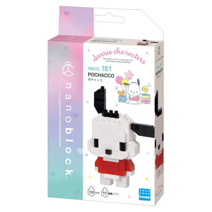 Nanoblock Sanrio Pochacco Micro-Sized Building Set