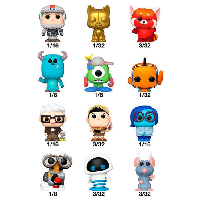 Funko Bitty Pop! Singles: Pixar Vinyl Figure Blind Bag (styles vary)