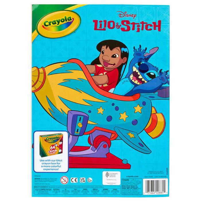 Crayola Lilo & Stitch Colouring Book (96 pages)