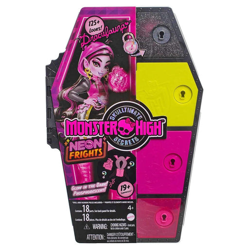 Monster High Skulltimate Secrets: Neon Frights Draculaura Doll Set