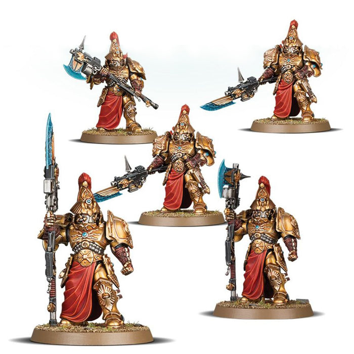 Warhammer 40.000: Adeptus Custodes Custodian Wardens Miniatures