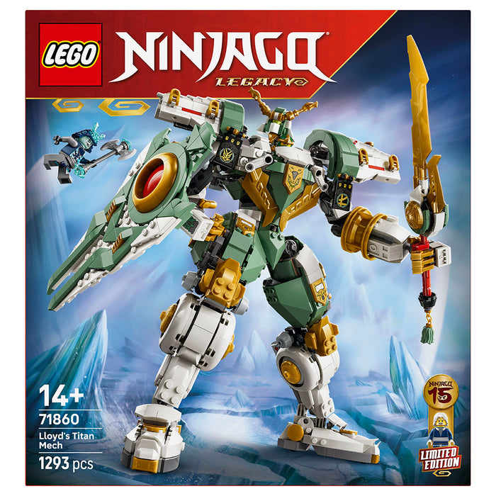 LEGO Ninjago Lloyd'S Titan Mech 15th Anniversary Building Set