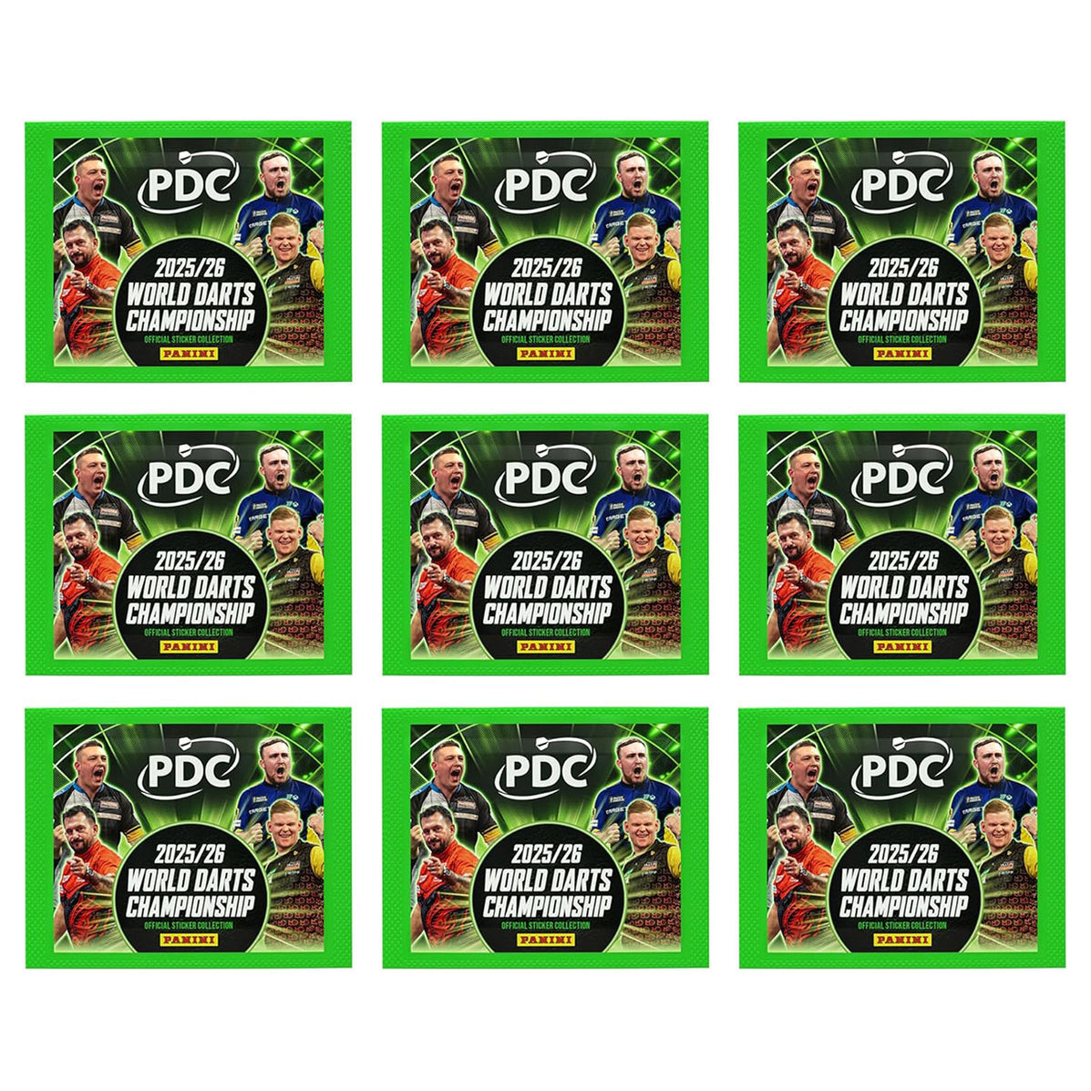 Panini PDC 2025/26 World Darts Championship Sticker Collection Multi-S ...