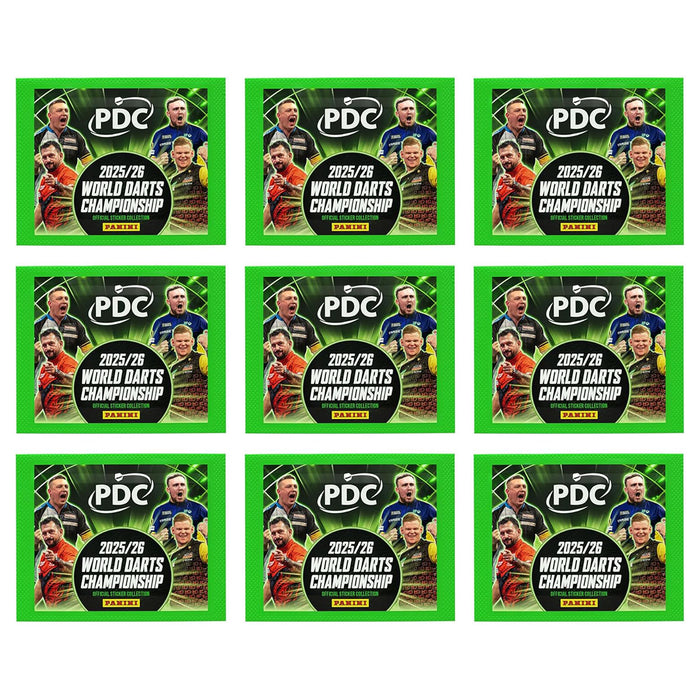 Panini PDC 2025/26 World Darts Championship Sticker Collection Mult-Set