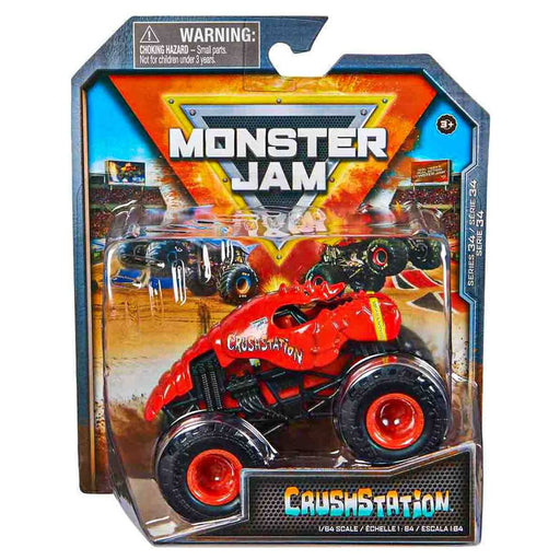Monster Jam 'Crushstation' (Danger Divas) 1:64 Truck Series 34