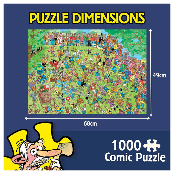 Jan van Haasteren Seize the Cheese! 1000 Piece Jigsaw Puzzle