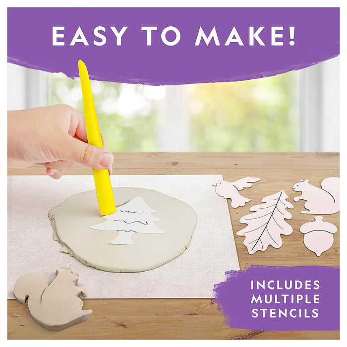 National Geographic Ornament Air-dry Clay Kit