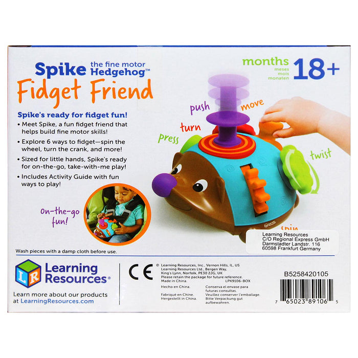 Learning Resources Spike the Fine Motor Hedgehog Fidget Friend