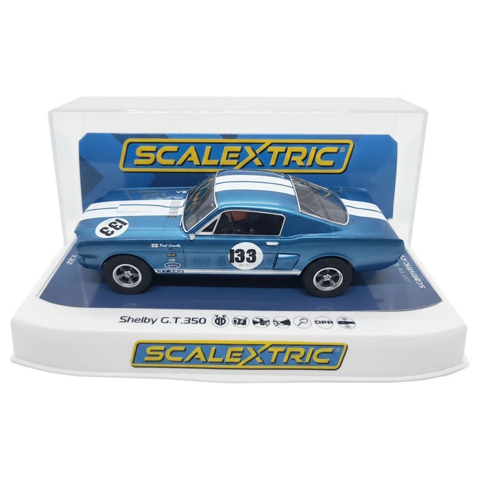Scalextric Shelby Mustang GT 350 Paul Kenelly Equipe GTS Slot Car