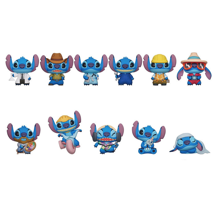 Disney Stitch Figural Bag Clip Series 6 (styles vary)