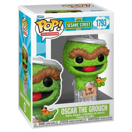 Funko Pop! Television: Sesame Street: Oscar the Grouch Vinyl Figure #1793