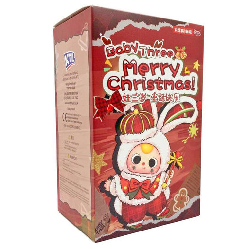 Baby Three Merry Christmas Plush Bag Clip (styles vay)