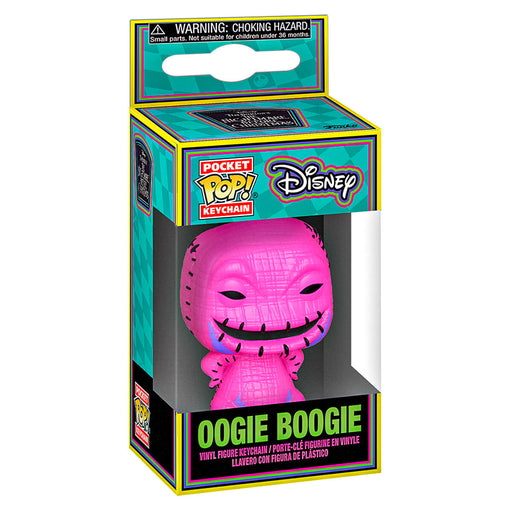 Funko Pop! Pocket Keychain: Disney TNBC: Oogie Boogie Backlight Vinyl Figure