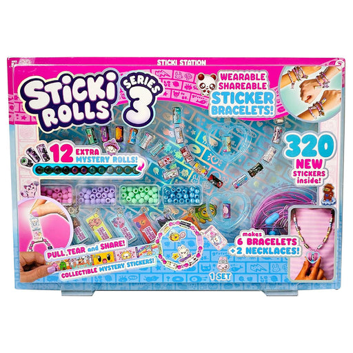 Sticki Rolls Sticki Station S3 Sticker Bracelets Kit