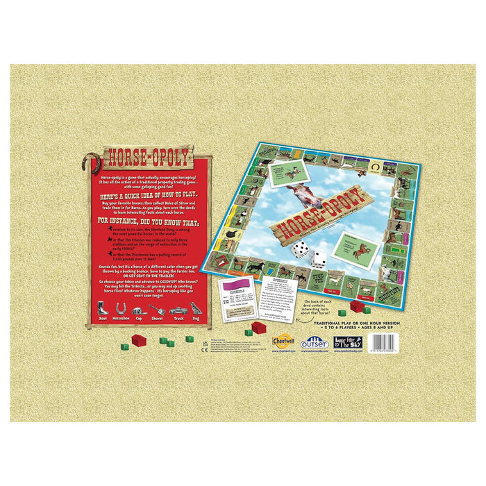 Horse-opoly Board Game