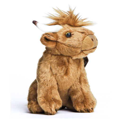 Living Nature Highland Cow 16cm Soft Toy