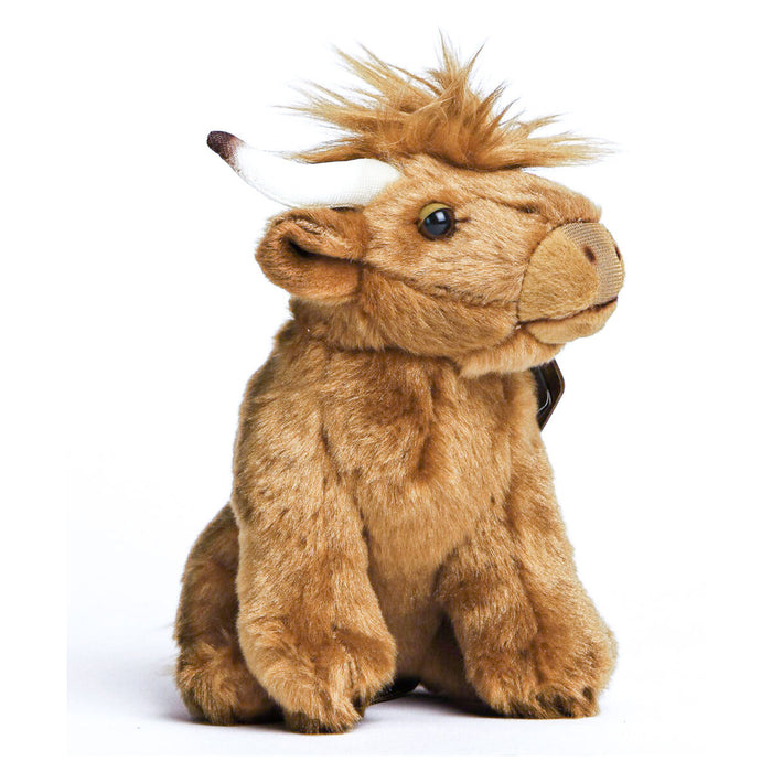Living Nature Highland Cow 16cm Soft Toy