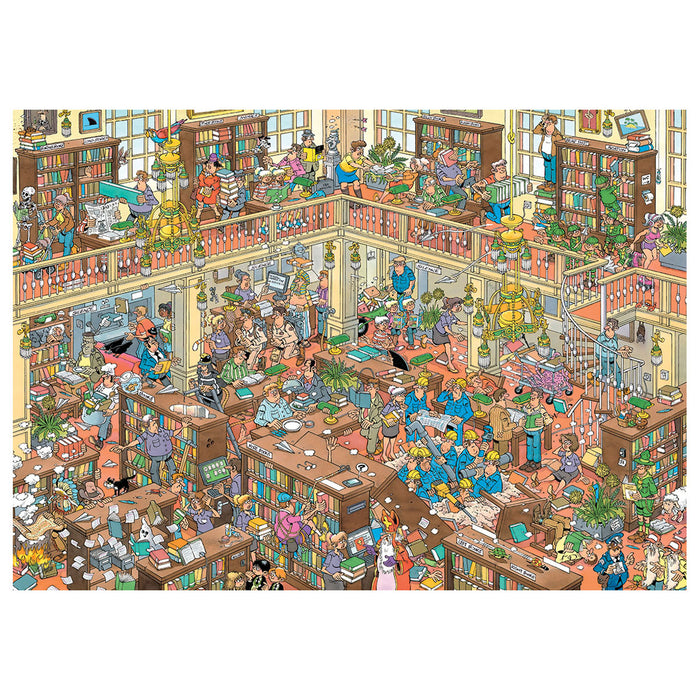 Jan van Haasteren The Library 500 XL Piece Jigsaw Puzzle