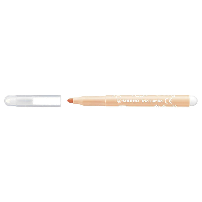 STABILO Trio Jumbo Extra Thick Fibre-Tip Pens (12 Pack)